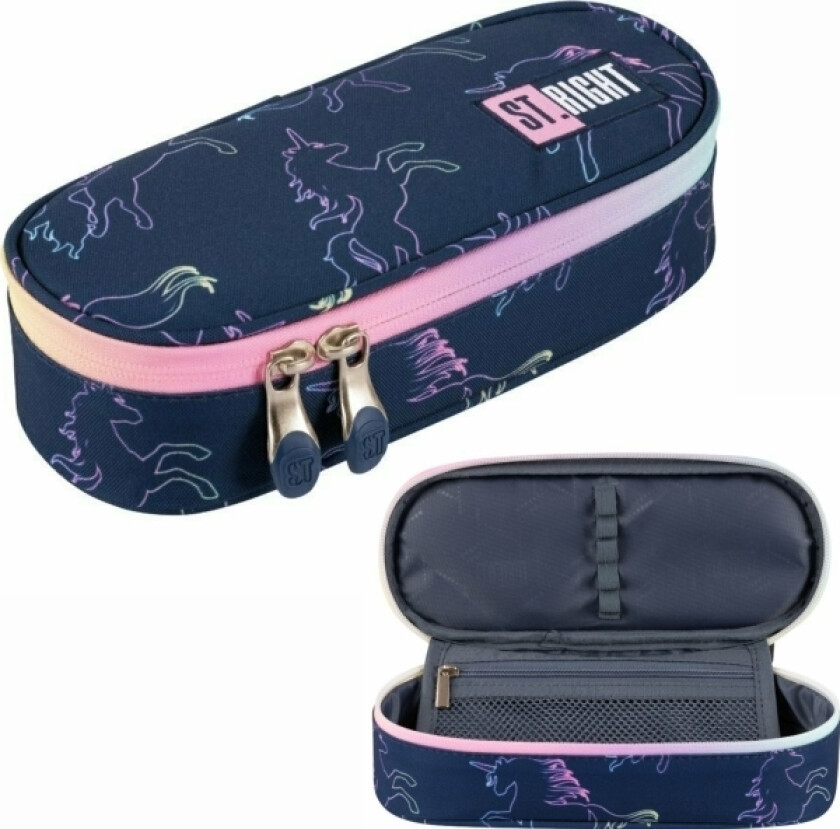 Avstivnet Pennal Med Innvendig Klaff St.Høyre Pc-01 Dream Unicorn