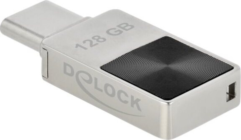 Delock Mini Memory Stick - Usb-Flashstasjon - 128 Gb - Usb-C 3.2 Gen 1