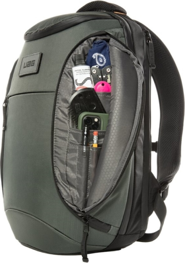 Uag Rugged Backpack For Laptops (Standard Issue 18-Liter) - Pack Grey - Ryggsekk - Robust - 840D Nylon - Grå - 13"
