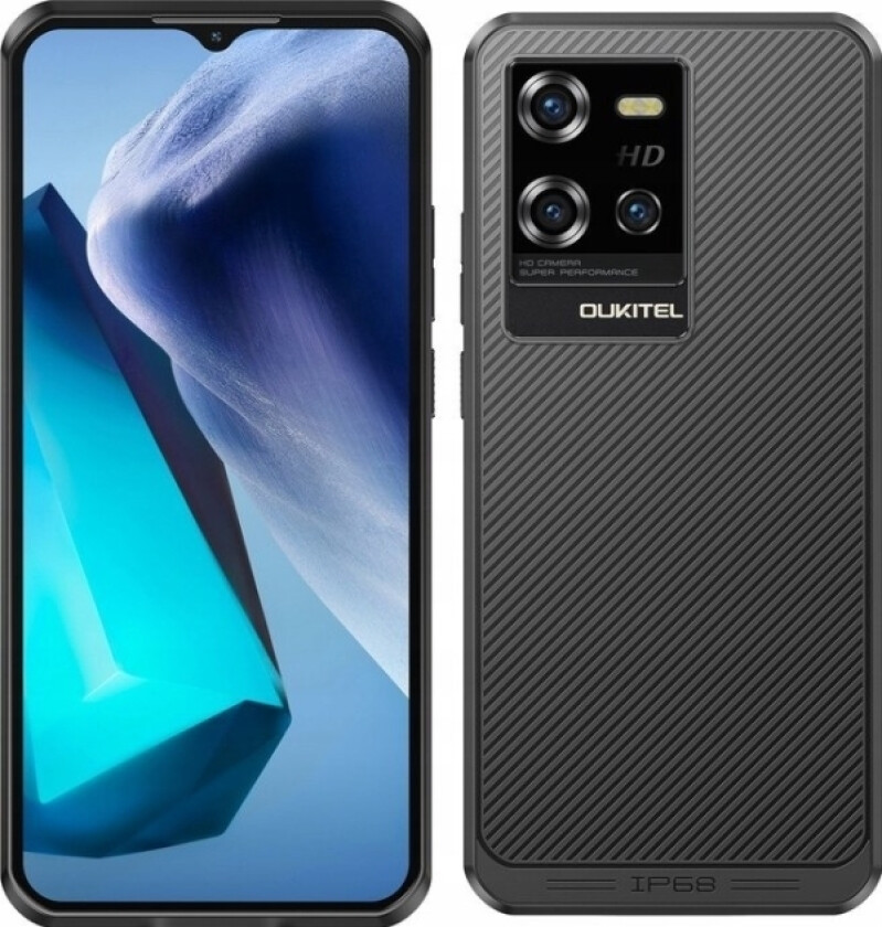 Smarttelefon Oukitel Wp50 4/256 6500Mah Ds. Svart