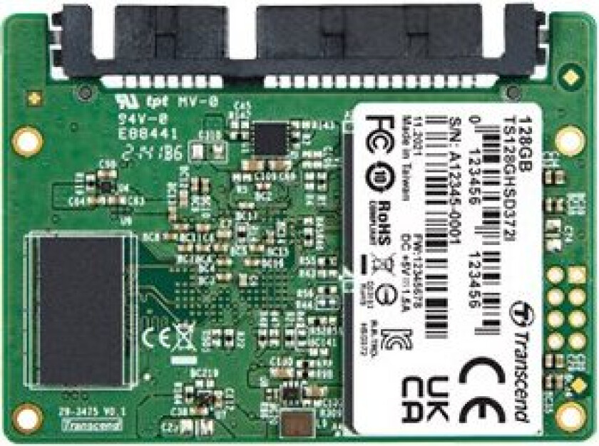 Hsd372m, 16 Gb, Halv Slim, 530 Mb/S, 6 Gbit/S.