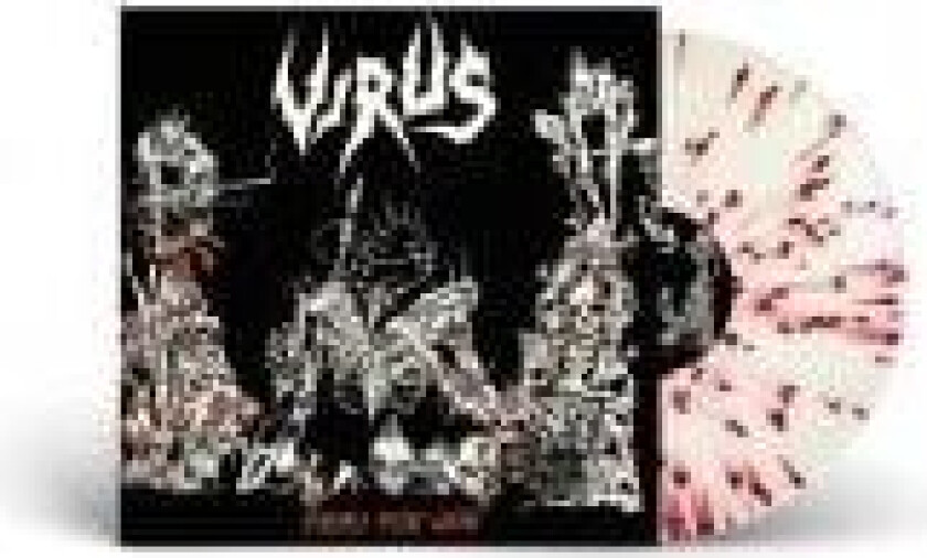 Virus - Pray For War (White/Red Splatter Vi