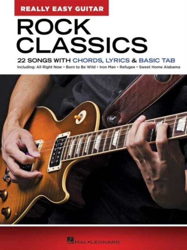 ROCK CLASSICS REALLY EASY GUITAR SERIES av VARIOUS