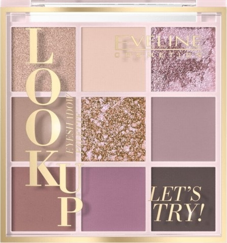 Eveline Eveline Look Up Let's Try Paleta 9 Øyenskygge 10,8G