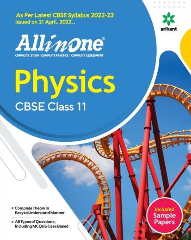 Cbse All in One Physics Class 11 2022-23 Edition (as Per Latest Cbse Syllabus Issued on 21 April 202 av Kamal Upreti, Jayant Kumar Jha