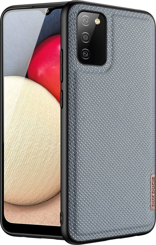 Dux Ducis Fino-Deksel Dekket Med Nylonmateriale For Samsung Galaxy A02s Eu Blå