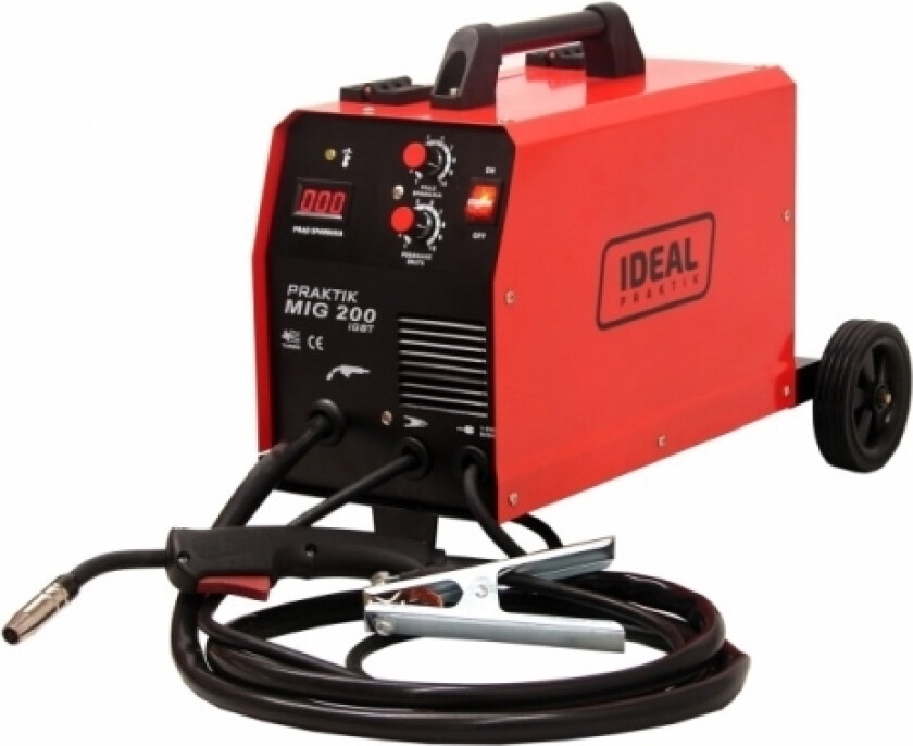 Ideal Semi-Automatic Welding Machine Praktik Mig 200 Igbt 230V