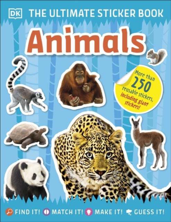 Ultimate Sticker Book Animals av DK