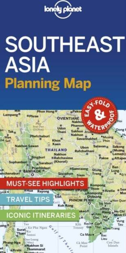 Lonely Planet Southeast Asia Planning Map av Lonely Planet