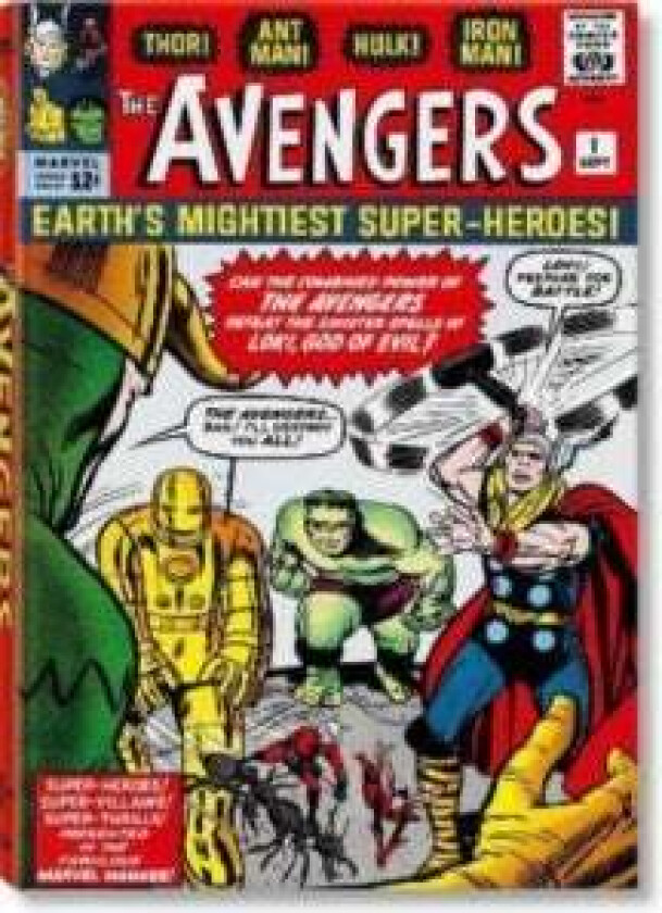 Marvel Comics Library. Avengers. Vol. 1. 1963-1965 av Kurt Busiek, Kevin Feige