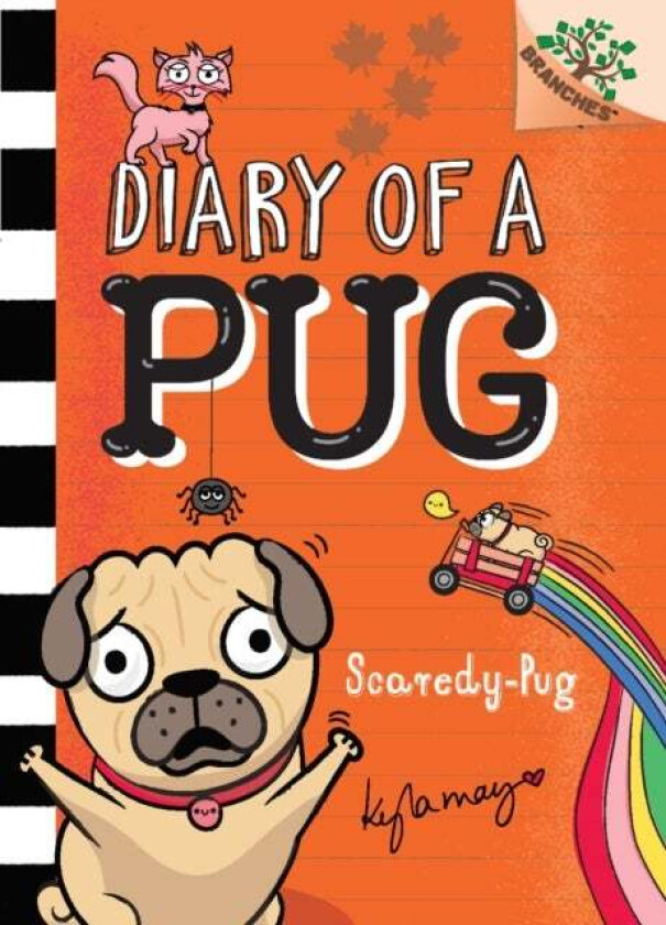 Scaredy-Pug: A Branches Book (Diary of a Pug #5) (Library Edition) av Kyla May