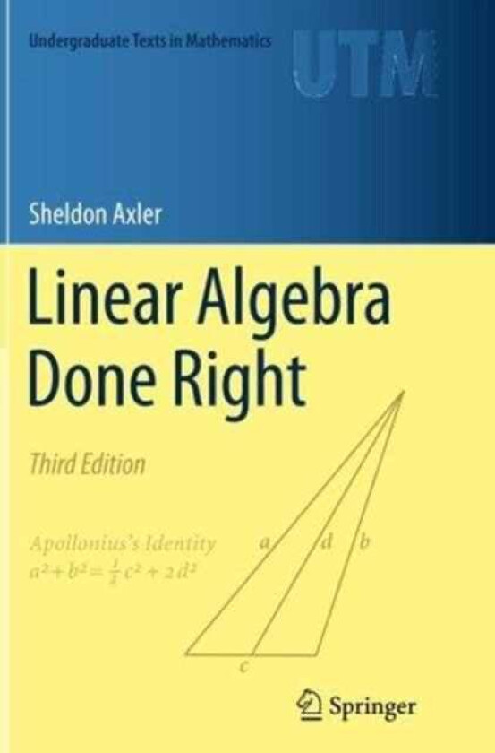 Linear Algebra Done Right av Sheldon Axler