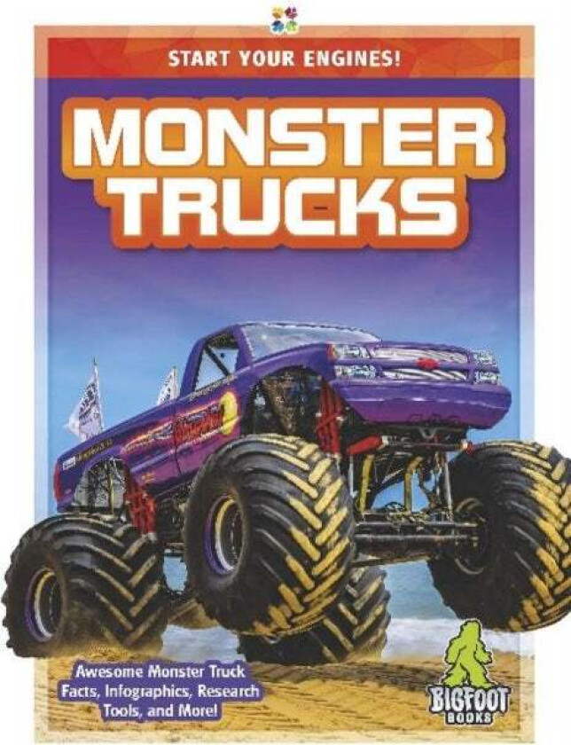 Start Your Engines!: Monster Trucks av Martha London