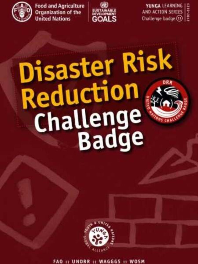 Disaster risk reduction challenge badge av Food and Agriculture Organization