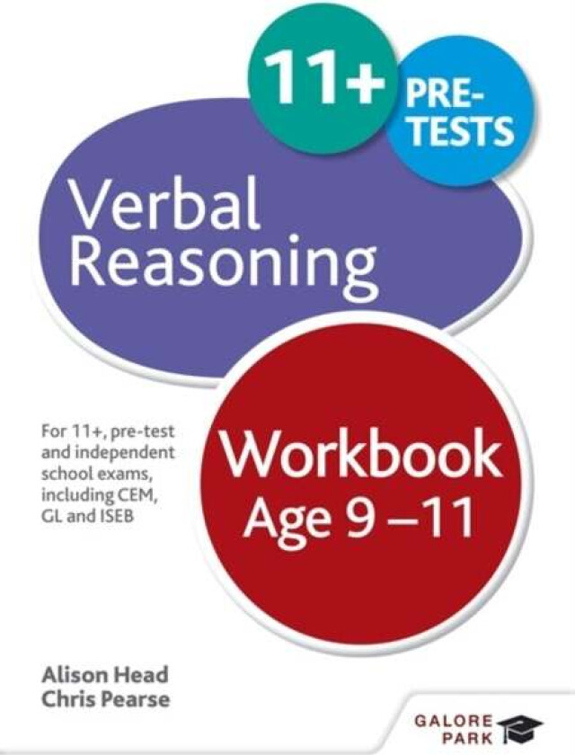 Verbal Reasoning Workbook Age 9-11 av Chris Pearse, Alison Head