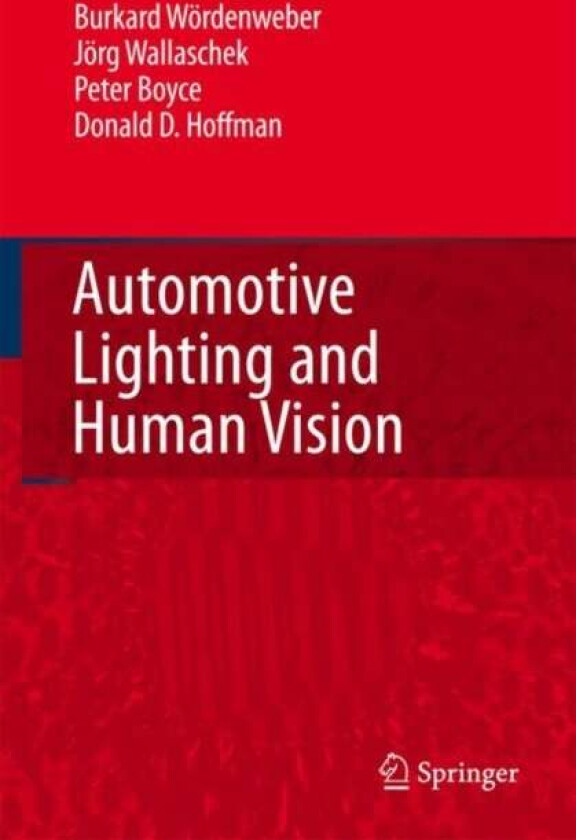Automotive Lighting and Human Vision av Burkard Woerdenweber, Joerg Wallaschek, P Boyce