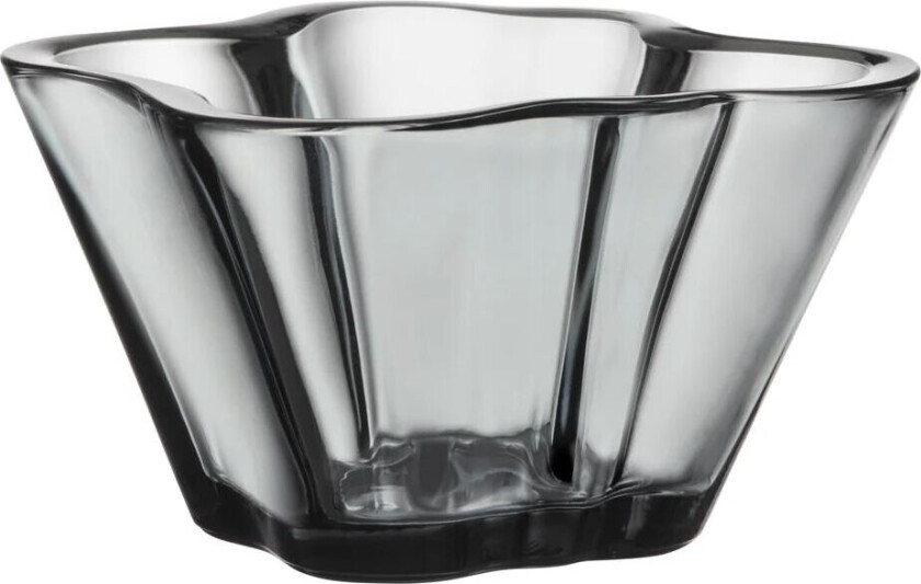 iittala Alvar Aalto skål 75 mm grå