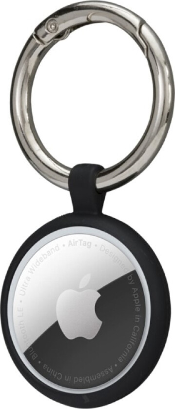 Dbramante1928 Greenland - Nøkkelring For Tapfri Bluetooth-Tag - Nattsvart - For Apple Airtag