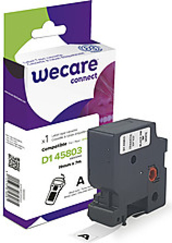 Wecare - Kompatibel - Blekkpatron - For Dymo Labelmanager 360D, 420P Dymo Labelwriter 450 Duo