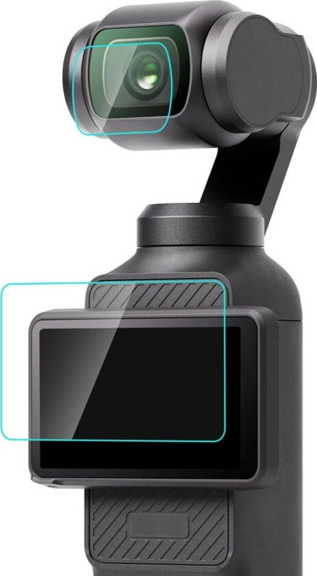 Puluz Puluz Beskyttelsesglass For Dji Osmo Pocket 3-Linsen Og Skjermen