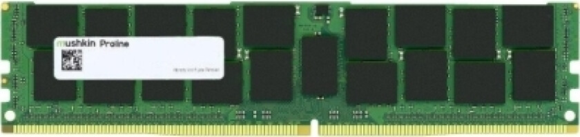 Mushkin Proline - Ddr4 - Modul - 16 Gb - Dimm 288-Pin - 2666 Mhz / Pc4-21300 - Cl19 - 1,2 V - Ikke Bufret - Ecc