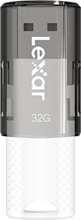 Lexar Jumpdrive S60, 32 Gb, Usb Type-A, 2.0, Med Lokk, 8 G, Sort