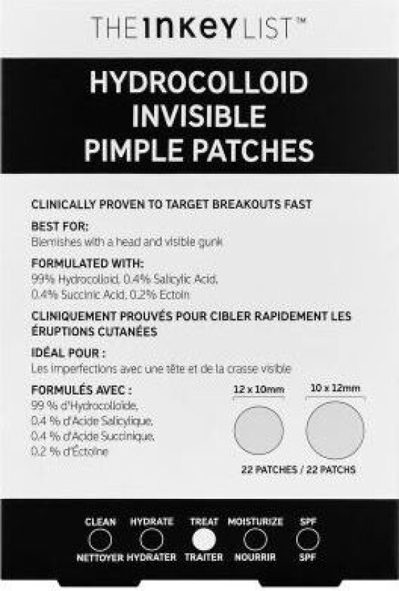 Inkey Hydrocolloid Invisible Pimple Patches