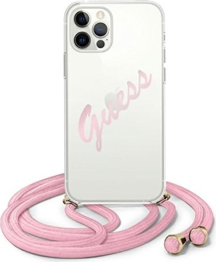 Guhcp12mcrtvspi, Etui, Apple, Iphone 12 / Iphone 12 Pro, 15,5 Cm (6.1"), Rosa, Gjennomsiktig