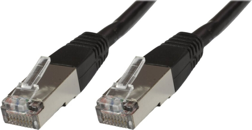 Microconnect - Nettverkskabel - Rj-45 (Hann) Til Rj-45 (Hann) - 10 M - Sftp, Pimf - Cat 6 - Formstøpt, Flertrådet - Svart