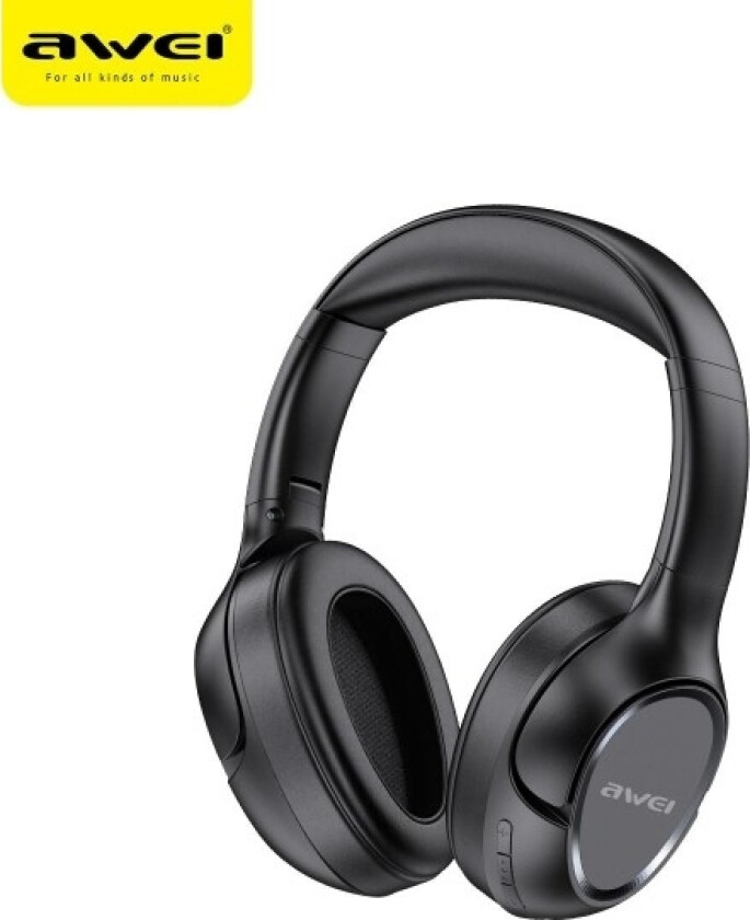 Over-Ear Bluetooth-Hodetelefoner A770bl Svart/Svart