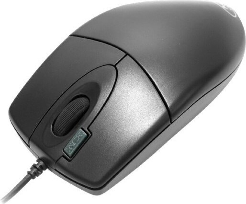 Evo Opto Ecco 612D - Mus - Optisk - 4 Knapper - Kablet - Usb - Svart