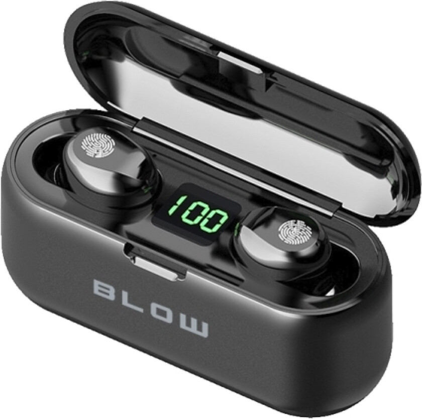 Blow Bte200, True Wireless Stereo (Tws), Calls/Music, Hodetelefoner, Sort