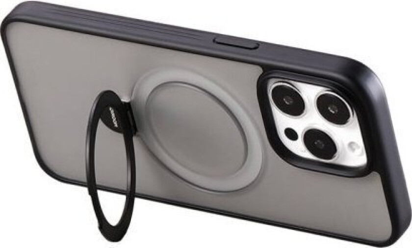 Veske Joyroom Jr-Bp004 Magnetisk Beskyttende Telefondeksel Med Holder Apple Iphone 15 Pro Max Svart