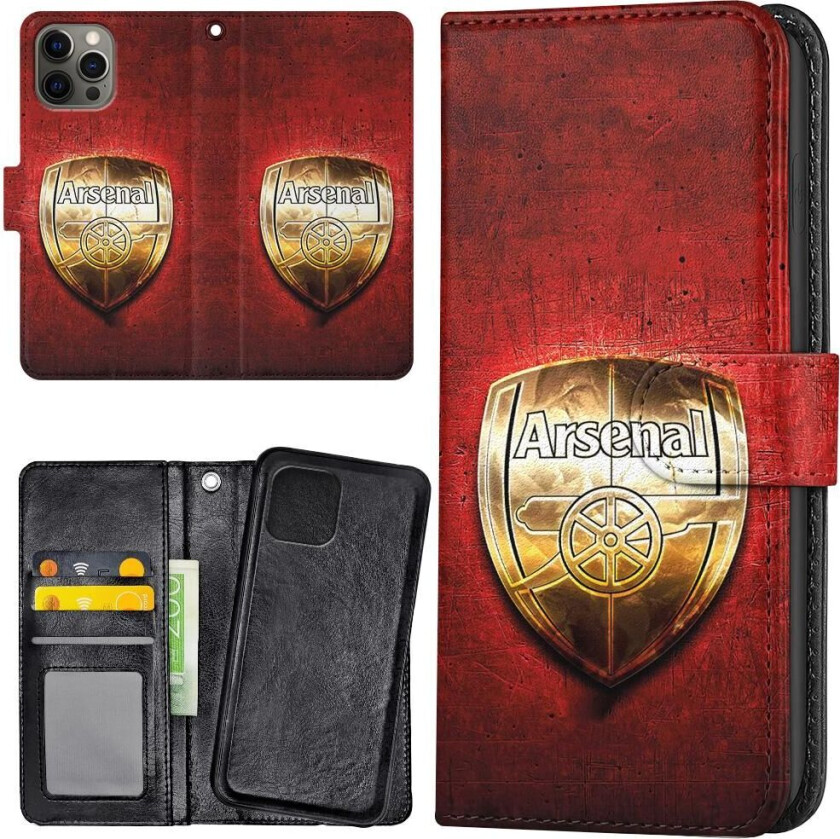 iPhone 12 Pro Max - Lommebok Deksel Arsenal