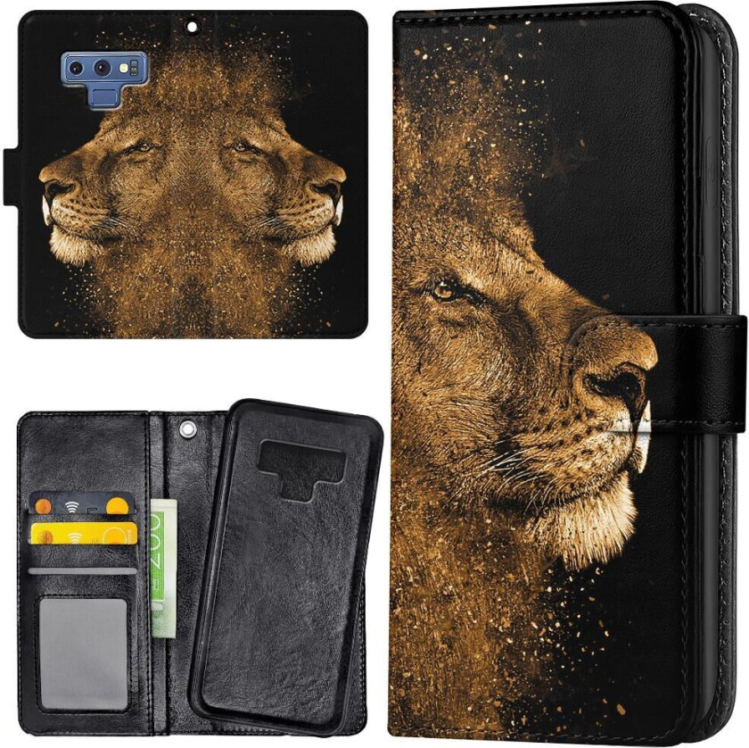 Samsung Galaxy Note 9 - Lommebok Deksel Lion