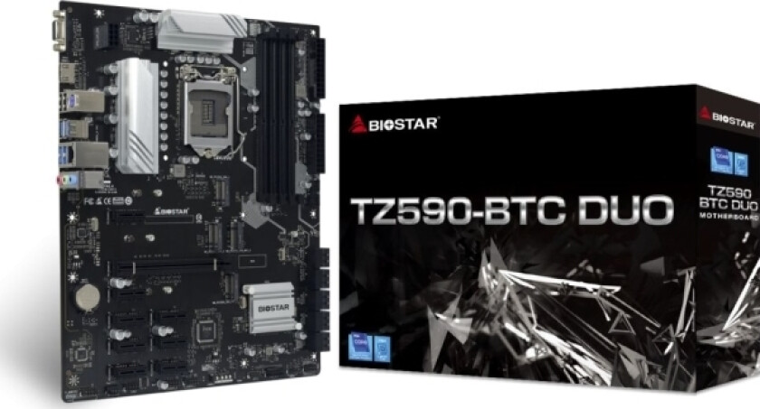 Hovedkort, Intel Z590 Socket 1200, Uatx, Gbe Lan