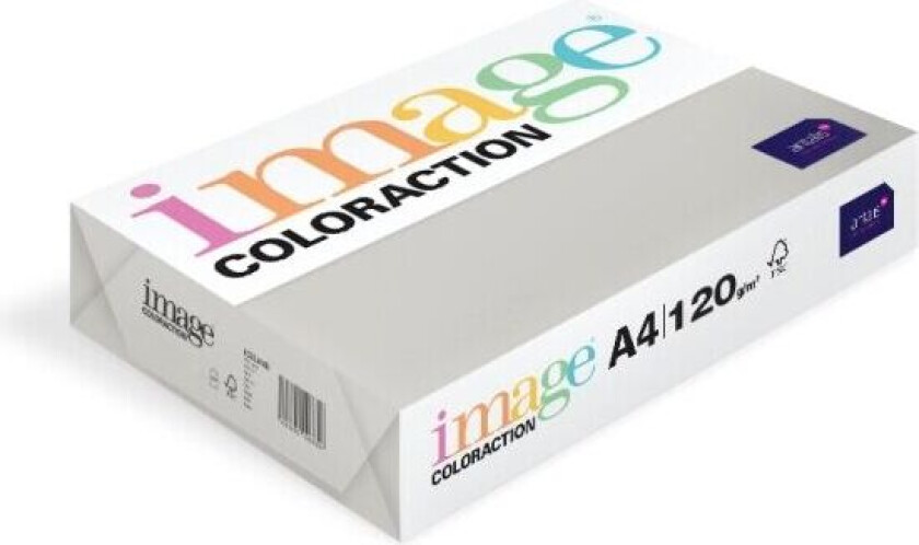 Kopipapir Image Coloraction A4 120g Iceland Mid Grey 250ark/pkt