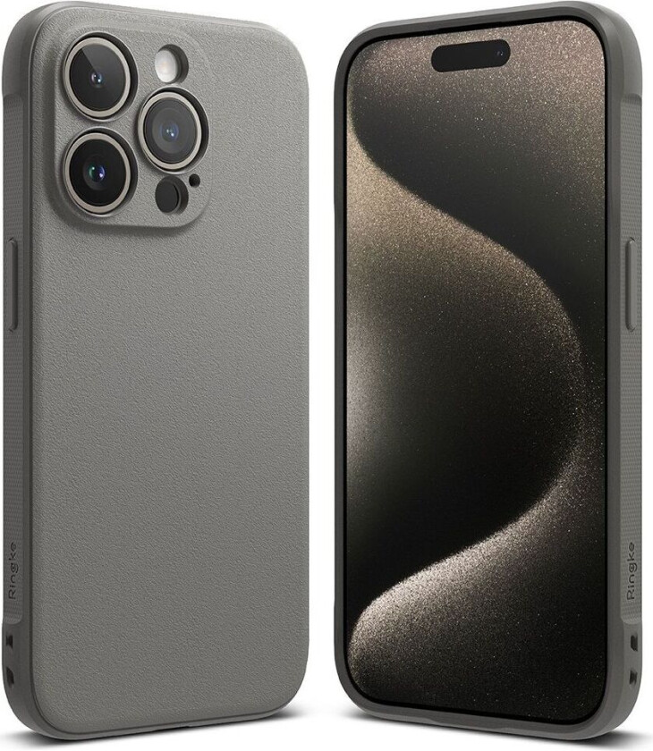 iPhone 15 Pro Max Deksel Onyx Grå