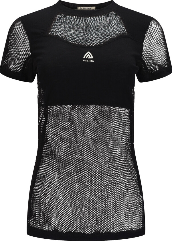 Women's WoolNet Light T-Shirt Jet Black S