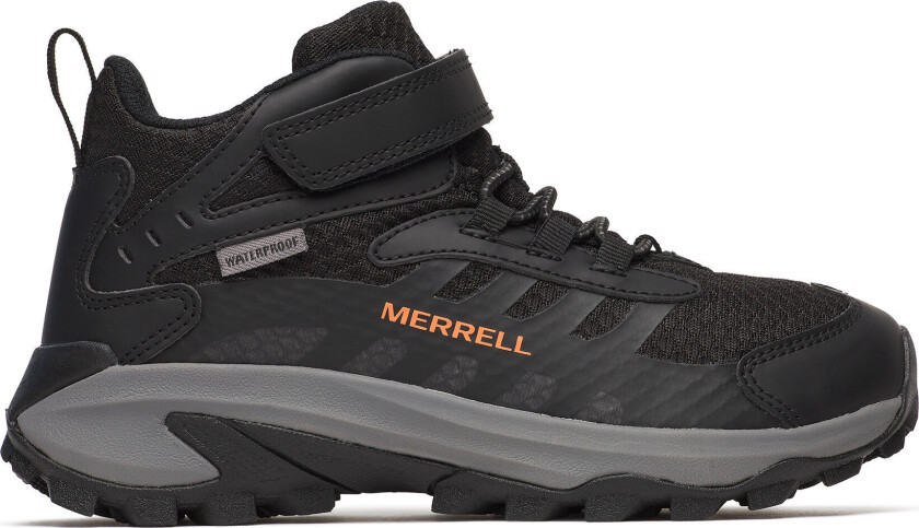 Kids' Moab Speed Mid 2 A/C Waterproof Black 29
