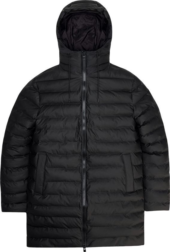 Unisex Lohja Long Puffer Jacket W3T3 Black XS