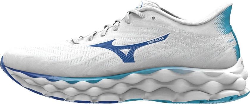 Wave Sky 8, løpesko, dame White/Mercury Blue