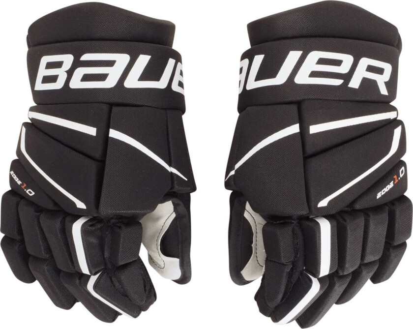 bauer S24 Vapor X-Edge 1.0 Glove 24/25, hockeyhansker, intermediate BLACK/WHITE