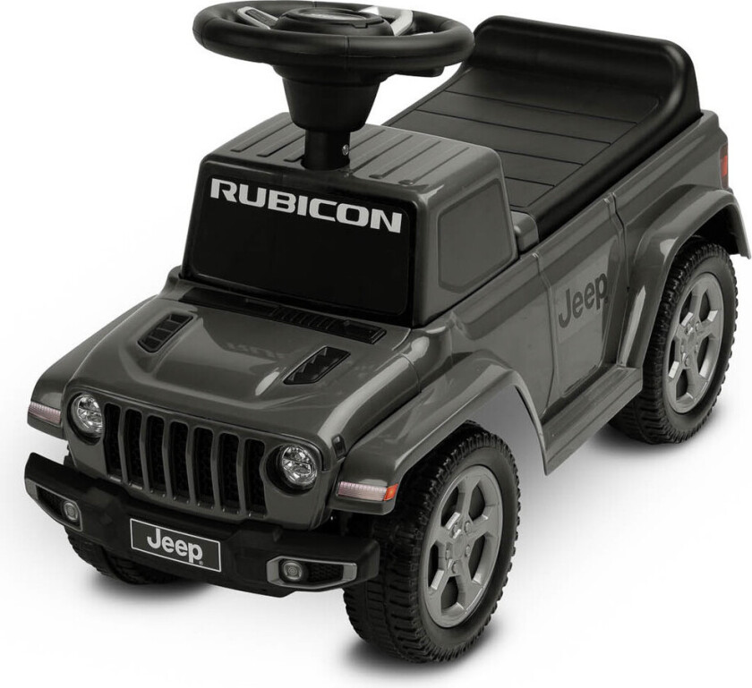Toyz Jeep Rubicon - 12-36 måneder, 61x28x42cm - Grå