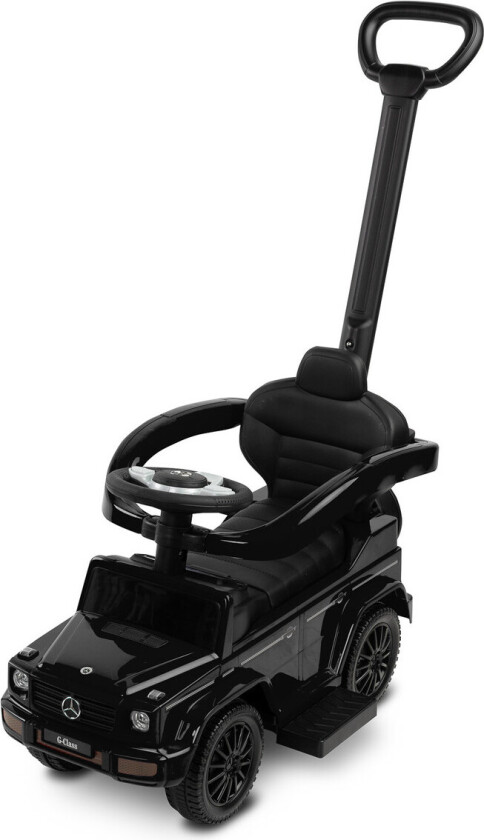 Toyz Mercedes G350 D Walker - Maks 25 kg, 850x400x950 mm, 12+ måneder - Svart