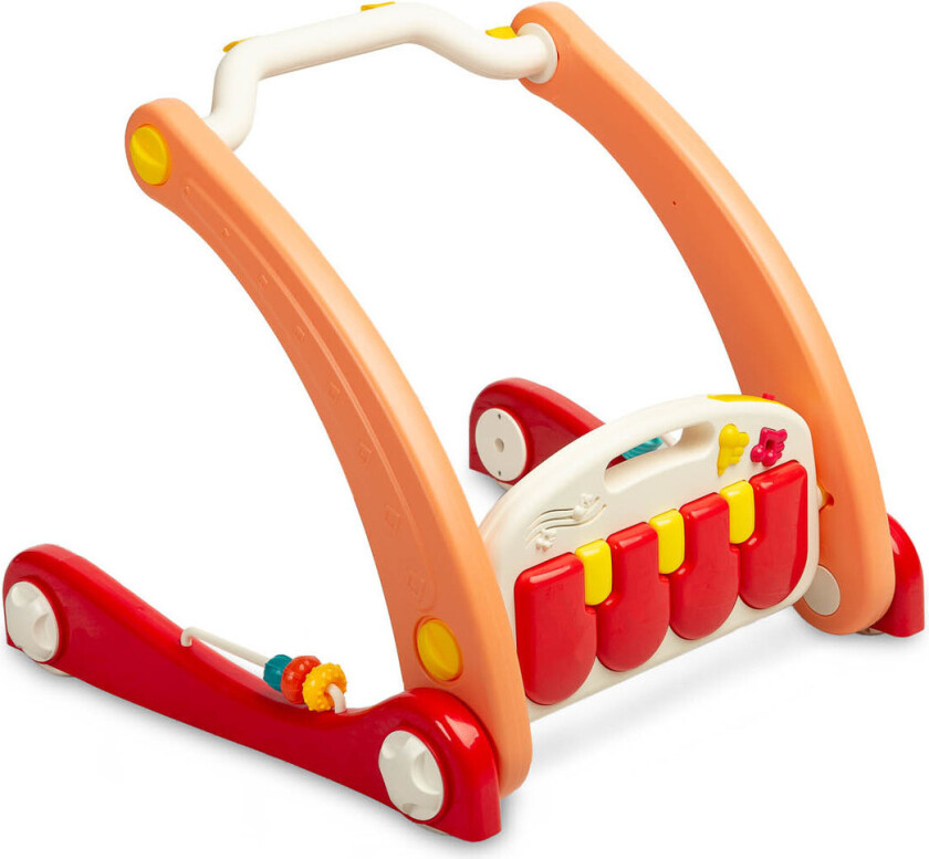Toyz 2 i 1 musikkvogn - 0+ måneder, 78x54x44 cm - Rosa