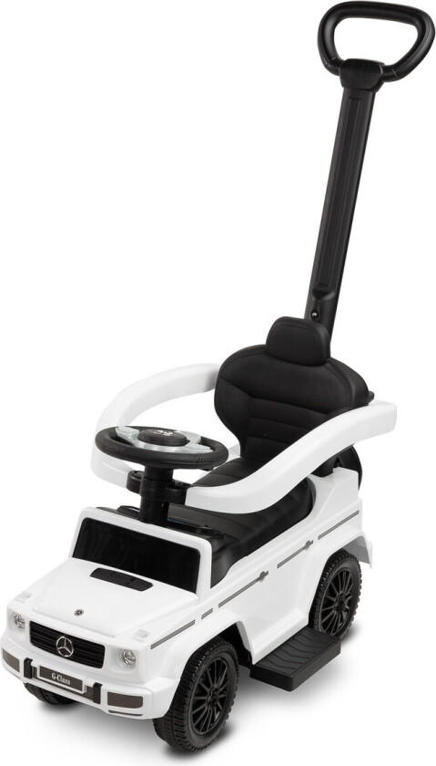 Toyz Mercedes G350 D Walker - Maks 25 kg, 850x400x950 mm, 12+ måneder - Hvit