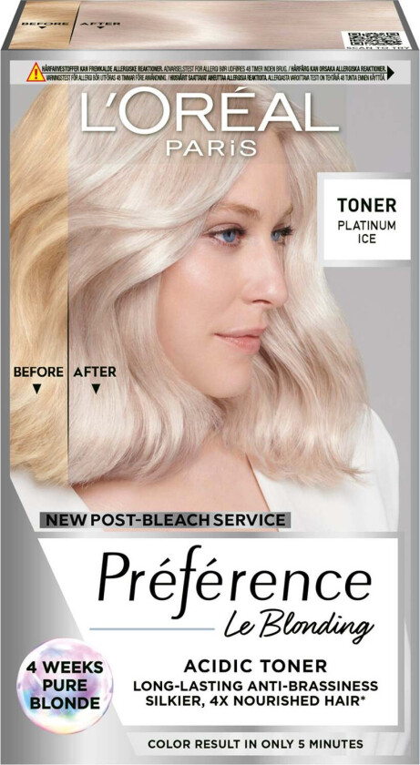 Préférence Le Blonding Toner Platinum Ice 1 pcs
