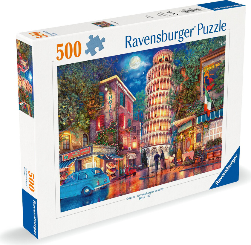 - Puzzle Streets Of Pisa 500p (12000709)