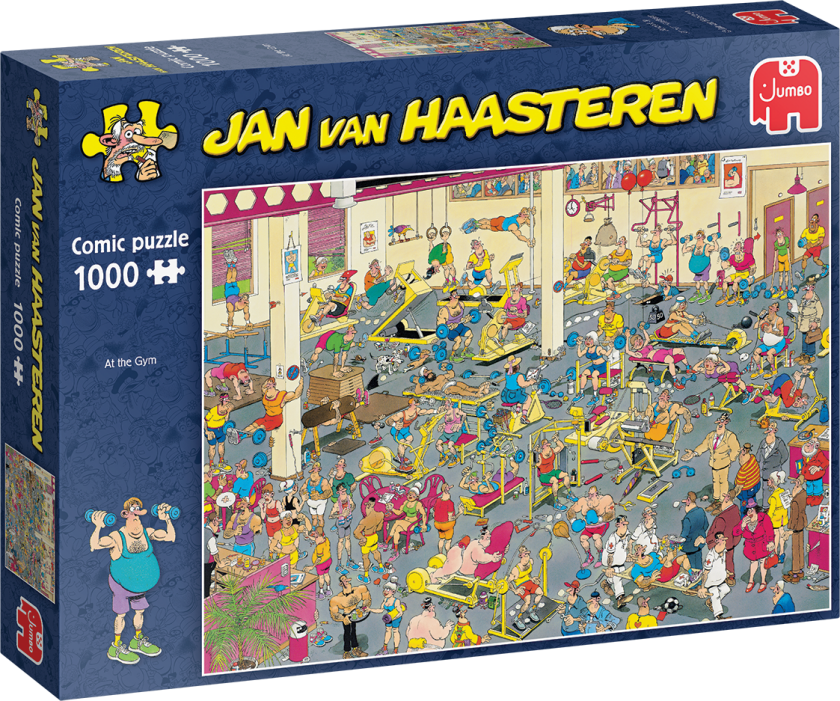 Jan Van Haasteren - At the Gym (1000 Pieces) (1119801836)